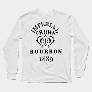 Bourbon Label by F.J. Kiesel & Co. 1889 Long Sleeve T-Shirt